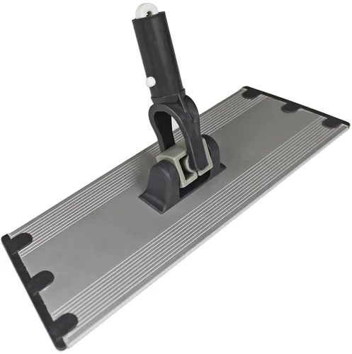 Miniatura 2 de CleanAide Marco plano para placa de fregona para almohadillas de microfibra de 10 pulgadas, aluminio de grado comercial con giro de 360°, cierre