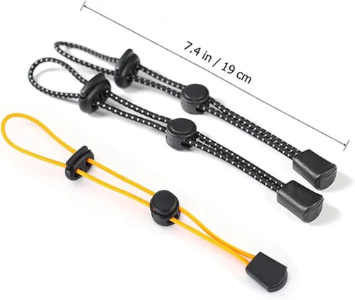 Miniatura 7 de Soporte para mochila para bastón de caminar, cordón ajustable para muñeca, hebilla de fijación de cuerda elástica, soporte para mochila
