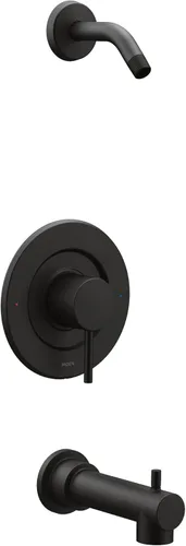 Moen Align, sistema de tina de baño (solo la estructura), T2193NHBL Mate negro