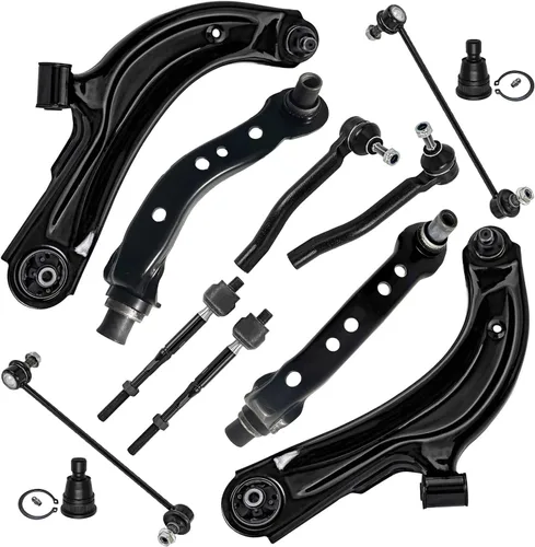 Miniatura 41 de Detroit Axle - Kit de suspensión delantera de 12 piezas para Mercury Grand Marquis Ford Crown Victoria Town Car 2003-2011, 2 brazos de control