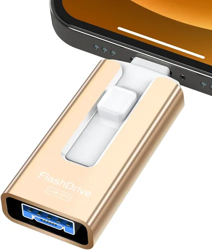 Miniatura 10 de GNASEET 256GB USB Flash Drive for Phone and Pad, Photo Stick High Speed External USB Thumb Drives Photo Storage Memory Stick for Save More Photos