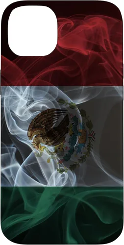 Miniatura 14 de iPhone 11 Smoky Mexico Flag - Funda de orgullo mexicano estilo humo