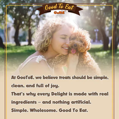 Miniatura 6 de Gootoe Golosinas para perros, carne seca de pollo para perros, golosinas de entrenamiento de perros de alta calidad; alta en proteínas, sin gluten