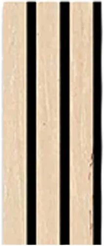 Miniatura 8 de IZODEKOR Paneles de pared acústicos de madera de 23.5 x 23.5 pulgadas (paquete de 2) – Paneles decorativos absorbentes de sonido para decoración