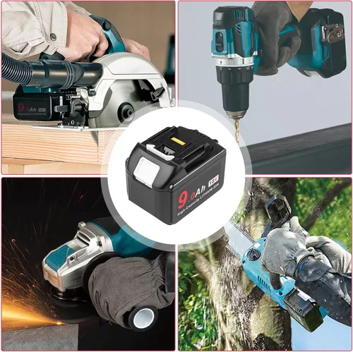Miniatura 9 de ARyee Batería de repuesto BL1890 9000mAh 18V para herramientas eléctricas inalámbricas Makita BL1830 BL1840 BL1850 BL1860 BL1860 BL1890 DKP180Z