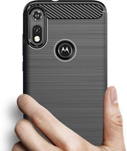 Miniatura 4 de Osophter Funda para Moto E 2020, Moto XT2052-1, funda protectora de goma TPU flexible para Motorola Moto E (2020) (negro)