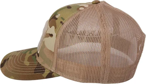 Miniatura 4 de Jeep Texto Logo Camo Patrón Gancho y Bucle Táctico Snapback Sombrero