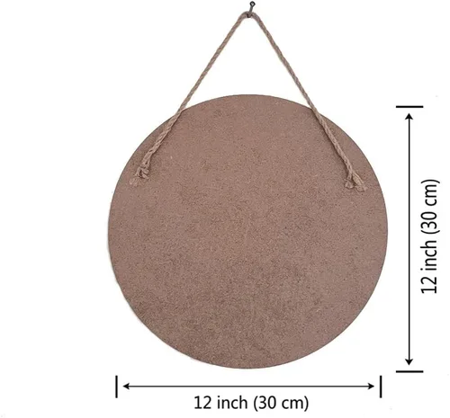 Miniatura 6 de Letrero de corona de limón para puerta delantera, coronas divertidas, decoración de placa de madera para colgar, decoración redonda de madera