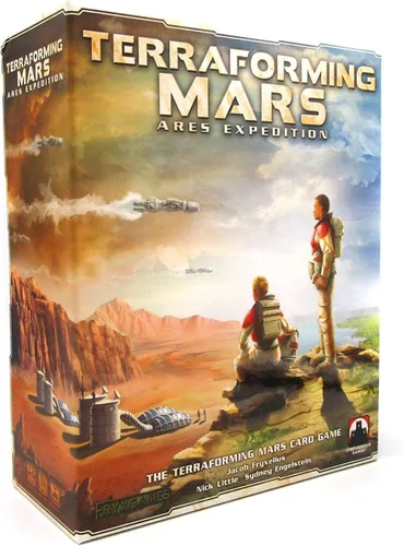 Stronghold Games Terraforming Mars Ares Expedition - Juego de cartas Edición coleccionista, 1 a 4 jugadores, naranja