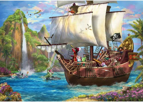 Miniatura 57 de MIGHTYPRINT Disney – La Bella Durmiente – Princesa Aurora y el Príncipe Felipe – Arte de pared duradero de 24 x 17 pulgadas – No hecho de papel