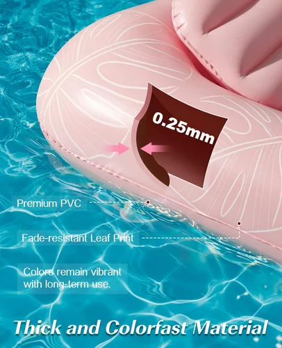 Miniatura 4 de HeySplash Inflatable Tanning Pool Lounger Float, Suntan Tub for Adults, Blow Up Sunbathing Pool with Integrated Pillow and Cup Holder, Heavy Duty
