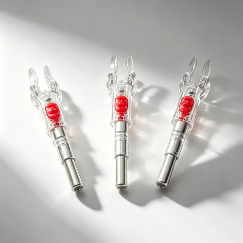 Miniatura 4 de 6 Pack X Lighted Arrow Nocks LED Archery Nocks for .204" 5.2mm Shafts Auto-Illuminated LED with ON/OFF Switch, High Visibility, Impact Resistant