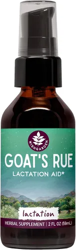 WishGarden Suplemento de lactancia Herbs Goat's Rue - Tintura de hierbas orgánicas para aumentar el suministro de leche materna, suplemento de