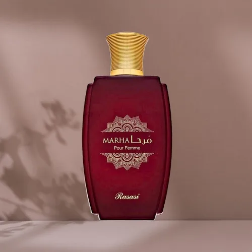 Miniatura 5 de RASASI Marha Eau De Parfum para mujer – 3.38 onzas líquidas (3.38 onzas) de perfume árabe, fragancia refrescante afrutada y cítrica, aroma femenino