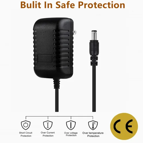Miniatura 2 de Adaptador de CA para Mace CAM 72 73 CAM-72 CAM-73 Cable de alimentación de la cámara de seguridad PS
