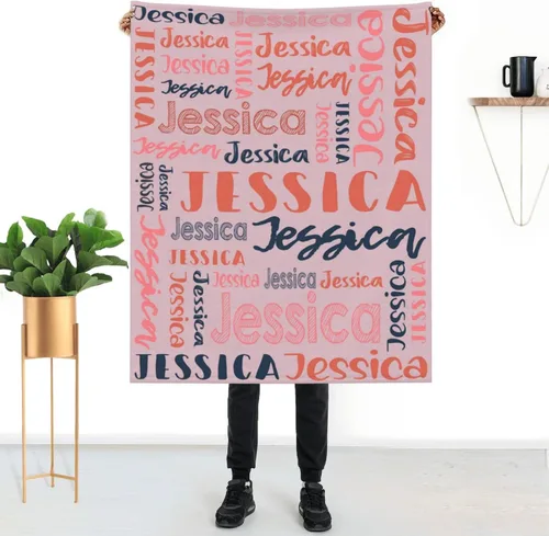 Miniatura 9 de Mantas de bebé personalizadas para niñas y niños con nombre, mantas de bebé personalizadas con nombre, mantas personalizadas para niños, artículos
