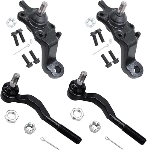 Miniatura 257 de Detroit Axle – Kit de suspensión delantera para Hyundai 2013-2018 Santa Fe 2 enlaces de barra de estabilizador 4 varillas de amarre interiores