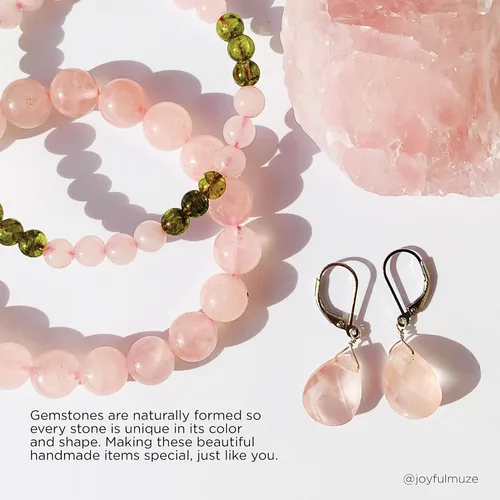 Miniatura 101 de Curación de cristal hecha a mano de primera calidad, regalo de cuentas de piedras preciosas para hombres y mujeres