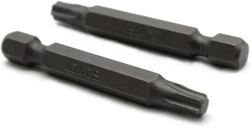 Miniatura 22 de TMAX Juego de puntas de destornillador de cabeza de estrella T6 Torx de 25 piezas, acero S2 de 6 puntos T-6 puntas de inserción de destornillador