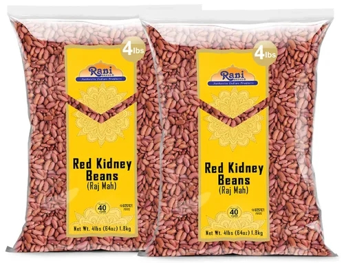 Miniatura 13 de Rani Black Eyed Peas, Guisantes de Carita Secos (Lobhia) 400oz (25lbs) 11.36kg Caja a Granel ~ Completamente Natural Vegano Kosher Apto