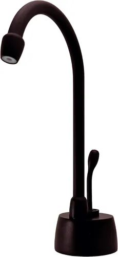 Miniatura 2 de Westbrass D271-NL-12 Velosah Grifo dispensador de agua caliente de 9 pulgadas con 1 manija (el tanque se vende por separado), bronce aceitado