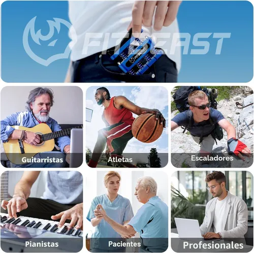 Miniatura 6 de FitBeast Fortalecedor de Dedos, Ejercicio de Dedos, Ejercicio de Mano para Mejorar la Destreza y Fuerza en Dedos, Manos, Antebrazos – Entrenador