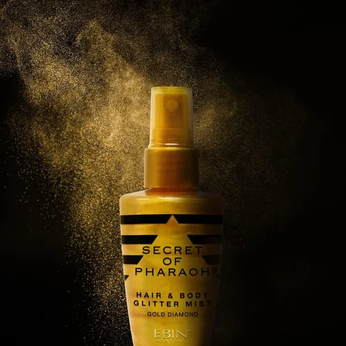 Egyptian Diamond - Purpurina en aerosol para cuerpo y cabello, fácil de aplicar, hidratante, libre de crueldad animal, regalo ideal para mujeres y