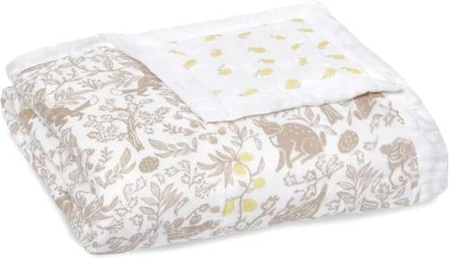 Miniatura 11 de aden + anais Manta de viscosa de bambú suave y sedosa, ropa de cama para bebé recién nacido y niño pequeño, manta de guardería para niños y niñas