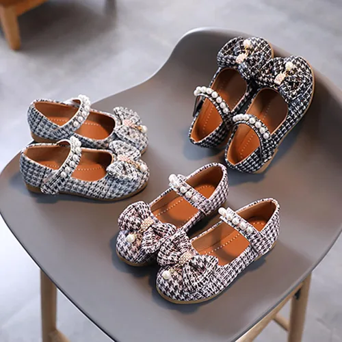 Miniatura 6 de Zapatos de princesa para niñas sandalias de flores con lazo zapatos de flores huecas sandalias de princesa con suela suave FDDMis zapatos de apoyo