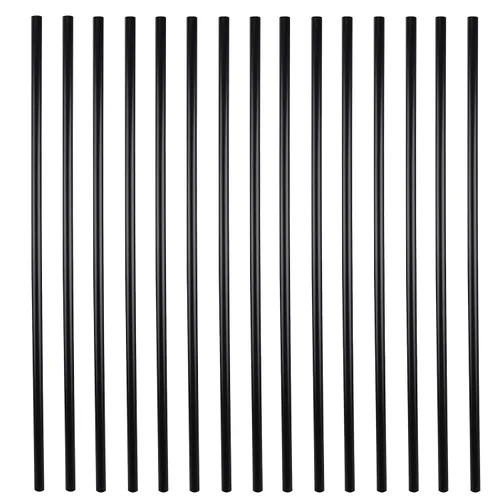 Miniatura 18 de Myard - Balaustres de aluminio de 32-1/4 pulgadas para muebles de barandilla de cubierta con tornillos para cerca de barandilla de montaje frontal