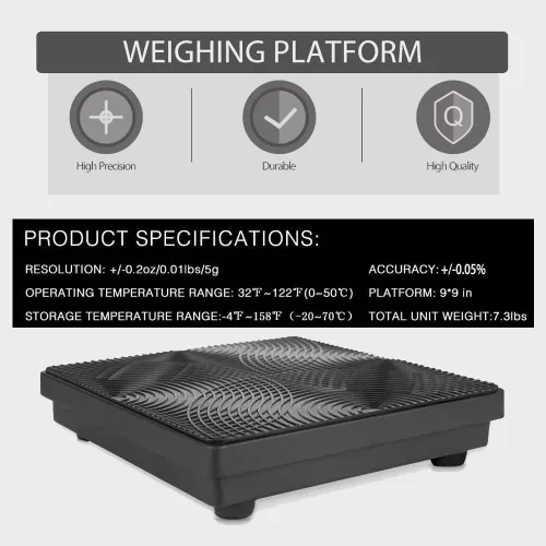 Miniatura 4 de Báscula electrónica de carga de refrigerante digital de alta precisión de 220 libras con funda, báscula de carga de refrigerante HAVC A/C