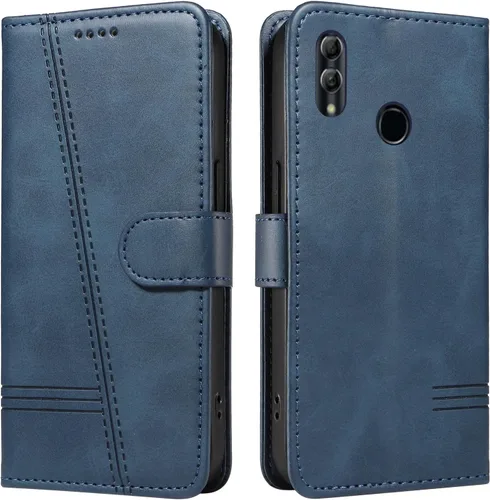 Miniatura 107 de Funda con tapa para Huawei Nova Lite 3, protección de 360 grados, a prueba de golpes, de piel sintética, con función atril y 3 ranuras