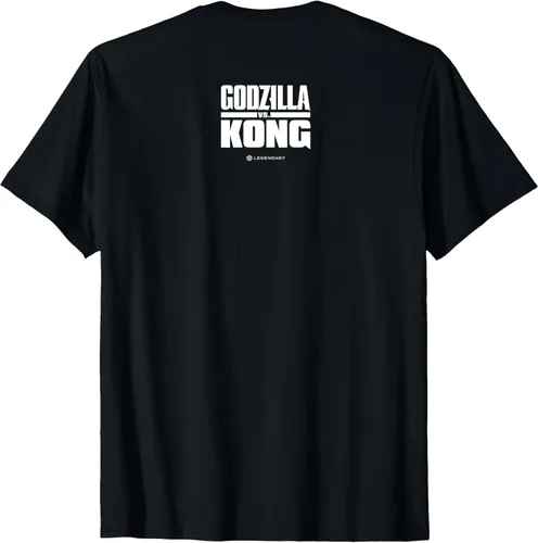 Miniatura 2 de Godzilla vs Kong - Camiseta oficial del equipo Godzilla Cutesy Version, Negro
