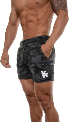 Miniatura 4 de YoungLA - Pantalones cortos para entrenar para hombre