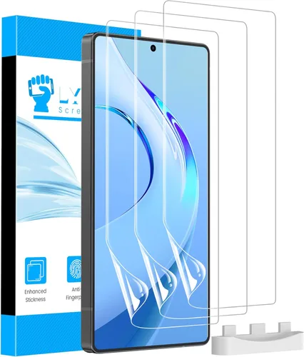 Miniatura 9 de LYWHL Paquete de 3 protectores de pantalla para Samsung Galaxy S24 Ultra, película de hidrogel de TPU flexible y duradera, protección de cobertura