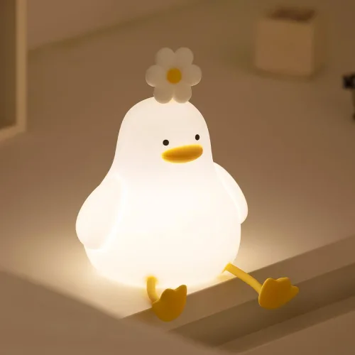 Miniatura 11 de Luz nocturna de conejo para niños, luz nocturna de conejo regulable de 3 niveles, 1200 mAh de silicona suave, lindo regalo de conejo de Pascua