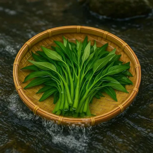 Miniatura 3 de Kong Xin - Semillas CAI de 0.5 onzas, más de 300 semillas vegetales de hoja verde para plantar semillas Choy Ong sin OMG