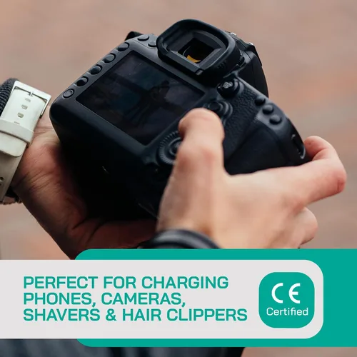 Miniatura 5 de LiteFuze, convertor de voltaje alto/bajo para viaje. cable EU