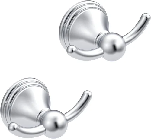 Miniatura 14 de Asidrama Ganchos para toallas de baño, ganchos de bronce aceitado para cocina, ducha, puerta de pared, exquisitos ganchos para bata y toallas, Oil