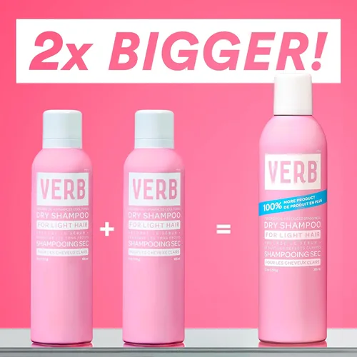 Miniatura 2 de VERB Dry Shampoo Light - Refresh, Absorb Oils + Extends Styles - Refreshing Dry Shampoo Spray for Light Tones - Vegan, No Parabens or Harmful