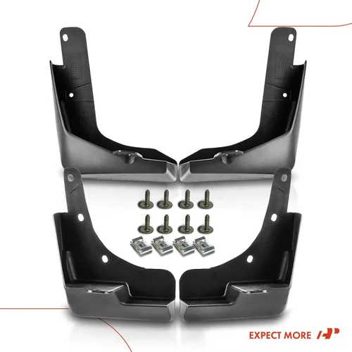 Miniatura 8 de A-Premium Aletas de barro compatibles con Nissan Rogue, X-Trail, 2014-2021, Sport Utility, no requiere perforación, protectores de lodo
