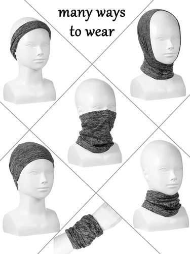 Miniatura 4 de 4 polainas de cuello para niños, unisex, protección UV, pasamontañas para verano