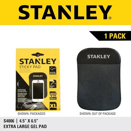 Miniatura 8 de STANLEY S4006 - Almohadilla de gel para tablero de instrumentos de 4.5 x 6.5 pulgadas, extra fuerte, antideslizante, para teléfono celular, tableta