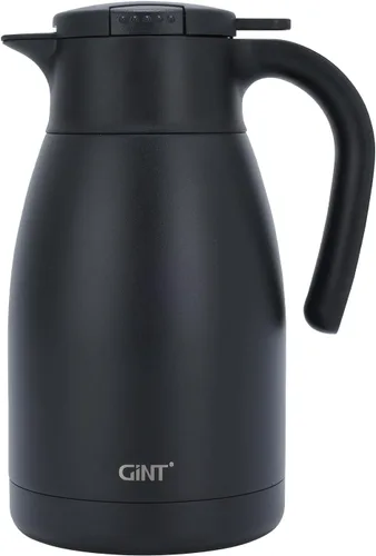 Miniatura 22 de GiNT Jarra térmica de café en acero inoxidable de 51 onzas con tapa / Jarra térmica de doble pared al vacío / 12 horas de retención del calor