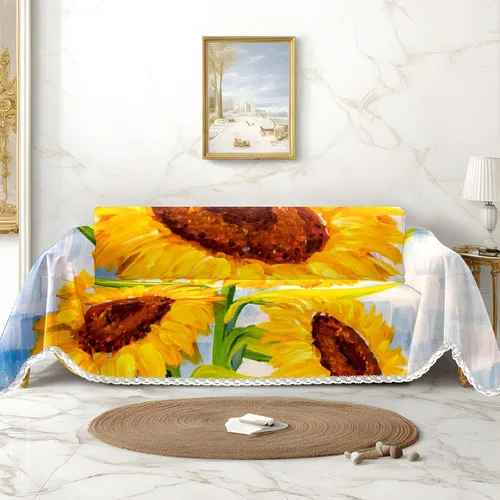 Miniatura 12 de Funda de sofá con estampado de limón, fundas de sofá resistentes a las manchas, protector universal de muebles Multi4