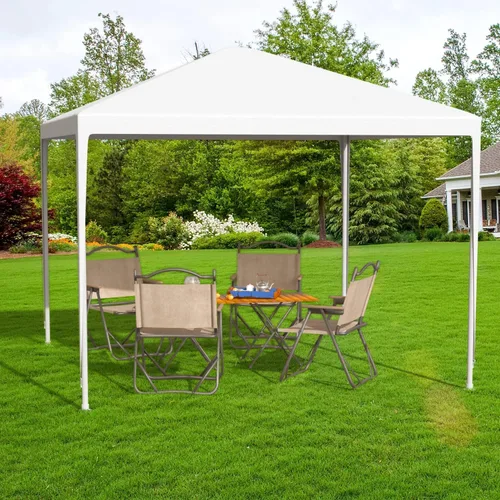 Miniatura 11 de Toldo de Gazebo para Exteriores, Carpa para Fiestas de Boda, Tienda de Refugio para Campamento, Refugio Instantáneo Comercial, Tienda Impermeable
