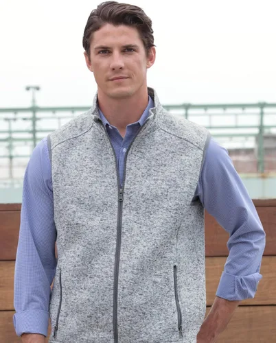 Miniatura 2 de Vantage Apparel NCAA mens Collegiate Premium Summit Sweater Fleece Vest