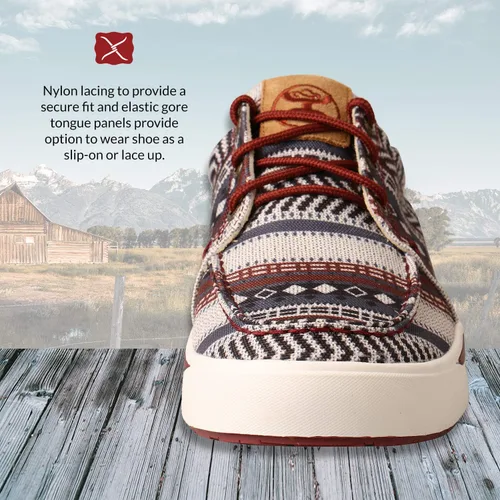 Miniatura 4 de Twisted X Hooey Lopers Zapatillas de lona para hombre