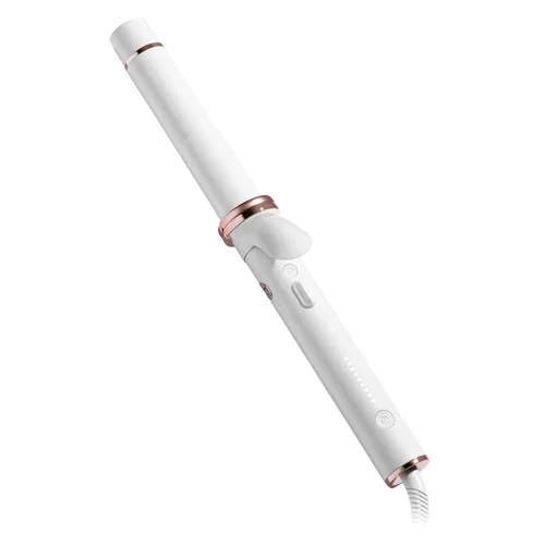 T3 CurlWrap Automatic Rotating Curling Iron with Longer Barrel, 2 Timer Settings, 9 Heat Settings, Auto-Rotating Ceramic Barrel and Ion Generator