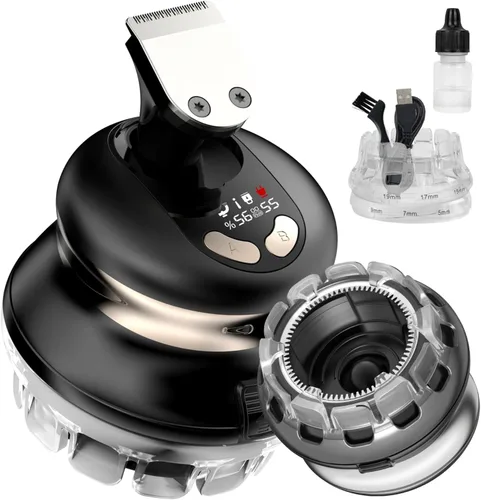 Yinicare® Kit de corte de pelo automático para hombres con recortadora – Cortadora de bricolaje para corte Buzz y cortes de tripulación superior